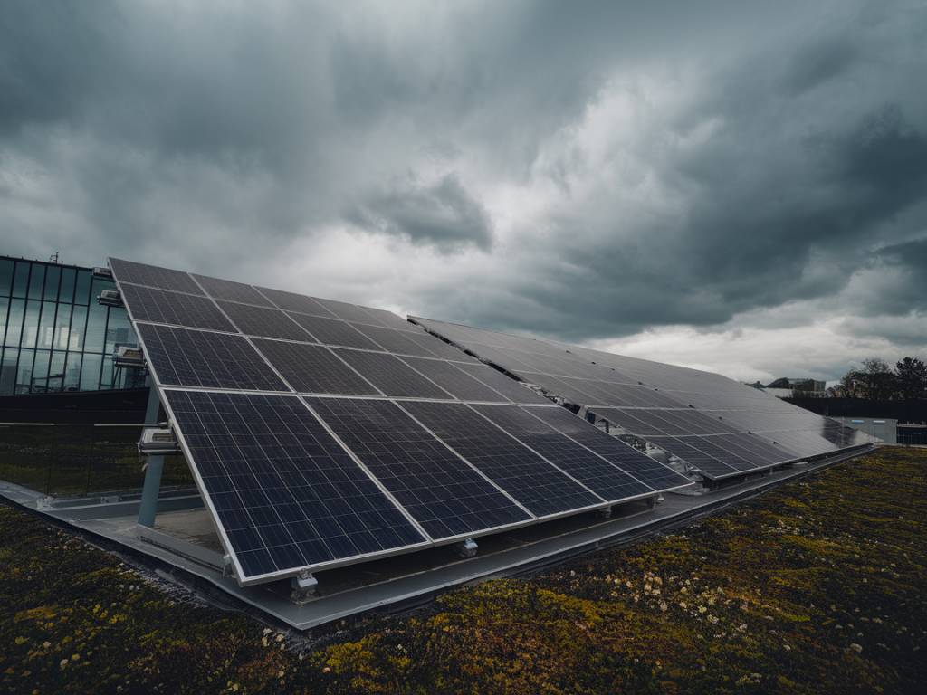 "Impact des conditions météorologiques sur la performance des panneaux solaires"