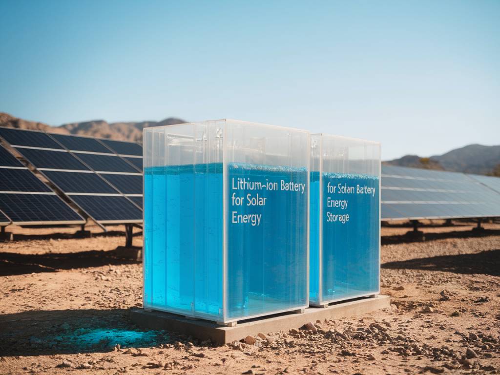 "Les batteries au lithium pour le stockage d’énergie solaire : avantages, limites et perspectives"